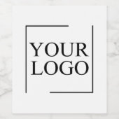 Persoonlijk Huwelijk Eigen Idee Logo Toevoegen Wijn Etiket (Enkel label)