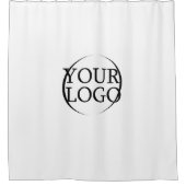 Persoonlijk Huwelijk Eigen Idee Maken Douchegordijn (Voorkant)