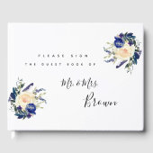 Persoonlijk huwelijk gastenboek (Voorkant)