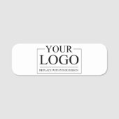 Persoonlijk Huwelijk Idee Logo Toevoegen Naamplaatje (Voorkant)