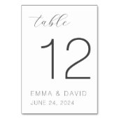 Persoonlijk huwelijk kaart (Voorkant)