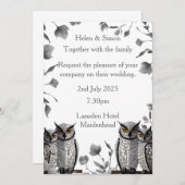 Persoonlijk huwelijk kaart (Voorkant / Achterkant)