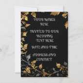 Persoonlijk huwelijk kaart (Voorkant)