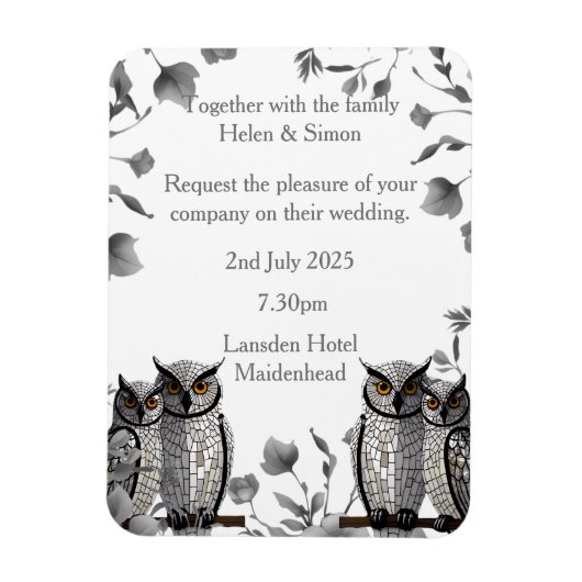 Persoonlijk huwelijk magneet (Verticaal)