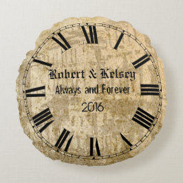 Persoonlijk huwelijk of Jubileum Rond Kussen