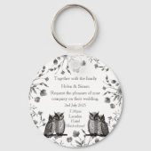 Persoonlijk huwelijk sleutelhanger (Voorkant)