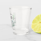 Persoonlijk huwelijksfeest cadeau shot glas (Rechts)