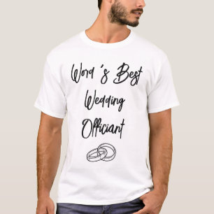 Persoonlijk Huwelijksgeschenk voor de Ambtenaar va T-shirt
