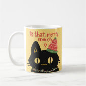 Persoonlijk I hate Christmas Schattige Zwarte Sarc Koffiemok (Links)