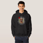 Persoonlijk I LOVE MY DOG Hoodie (Voorkant volledig)