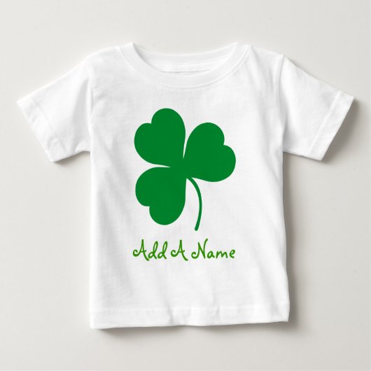 Persoonlijk Iers Baby T-shirt (Voorkant)