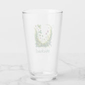 Persoonlijk Iers botanisch klavertje vier glas (Achterkant)