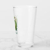 Persoonlijk Iers botanisch klavertje vier glas (Links)