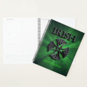 Persoonlijk Iers Keltisch Kruis Planner (Display)