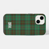 Persoonlijk Ierse County Dublin Tartan iPhone Hoesje (Achterkant horizontaal)
