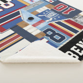 Persoonlijk IJshockey Shirt Puck Sherpa Deken (3/4)