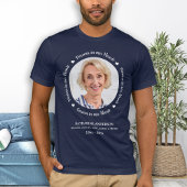Persoonlijk in ons hart Foto van begrafenis T-shirt
