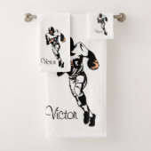 Persoonlijk In werking stellend Achterspeler van h Bad Handdoek (Insitu)