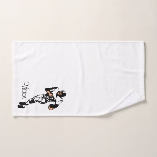 Persoonlijk In werking stellend Achterspeler van h Bad Handdoek (Handdoek)