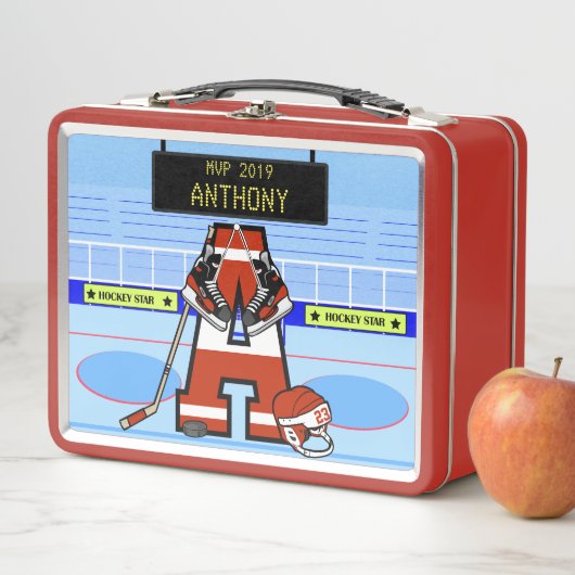 Persoonlijk Initiaal IJshockey (In situ)