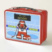 Persoonlijk Initiaal IJshockey (Achterkant)