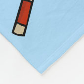 Persoonlijk Initiaal IJshockey Fleece Deken (Hoek)