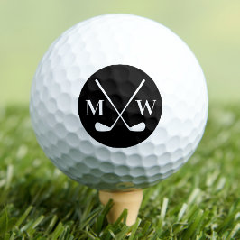 Persoonlijk Initiaal Monogram Golfballen