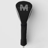 Persoonlijk Initiaal Naam Monogram Golfheadcover (Voorkant)
