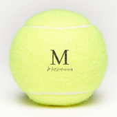 Persoonlijk initiaal Tennis ball monogram Tennisballen (Voorkant)