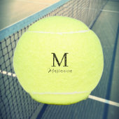 Persoonlijk initiaal Tennis ball monogram Tennisballen