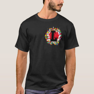Persoonlijk Initiaal voor bewustmaking bij autisme T-shirt