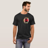 Persoonlijk Initiaal voor bewustmaking bij autisme T-shirt (Voorkant volledig)