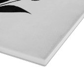 Persoonlijk Initialen en Achternaam Lauwerieren en Snijplank (Hoek)