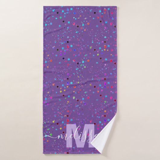 Persoonlijk Initialenlogo Badhanddoek (Badhanddoek)