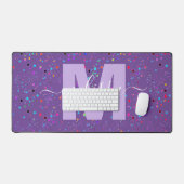 Persoonlijk Initialenlogo Bureaumat (Keyboard & Muis)