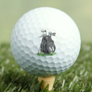 Persoonlijk Initieel Monogram Golfballen