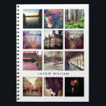 Persoonlijk installagram Foto Notitieboek<br><div class="desc">Pas je aan met 12 van je favoriete foto's van Instagram en je eigen tekst voor een leuke school of notitieboek in je eentje!</div>