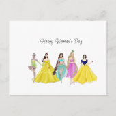 persoonlijk, internationale vrouwendag, gelukkige  briefkaart (Voorkant)