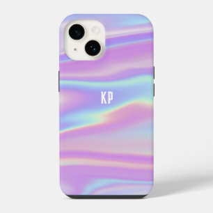 Persoonlijk Iridiserend Meisjesachtig Abstract Hed iPhone 14 Hoesje