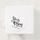 Persoonlijk is hij een paassneller-tag bedankjes labels (In situ)