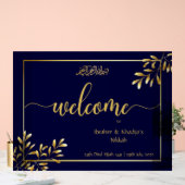 Persoonlijk islamitisch trouwbord – Acrylbord Acryl Bord (Huwelijk)