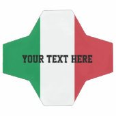 Persoonlijk Italiaans vlag voetbal cadeau idee (Enkel)
