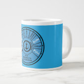 Persoonlijk jachtmarinetoebehoren grote koffiekop (Voorkant rechts)