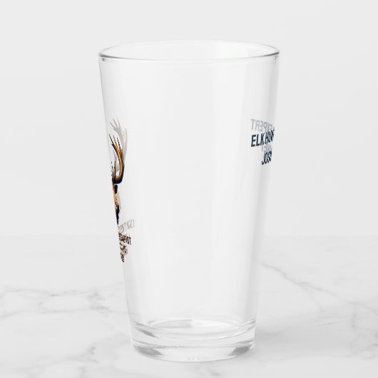 Persoonlijk jagen heb ik geen Therapist nodig Glas (Links)