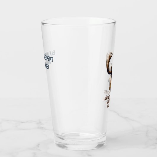 Persoonlijk jagen heb ik geen Therapist nodig Glas (Rechts)