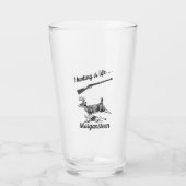 Persoonlijk jagen is een reddingsbok en een riffel glas (Voorkant)