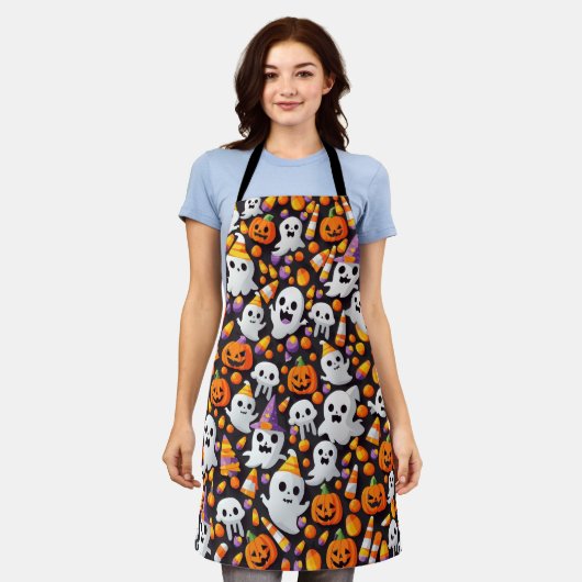 Persoonlijk je foto hier T-Shirt Schort (Gedragen)