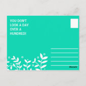 Persoonlijk - Je ziet er niet meer uit... Briefkaart (Achterkant)