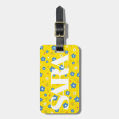 Persoonlijk jouw naam Acrylisch Bagagelabel (Voorkant verticaal)