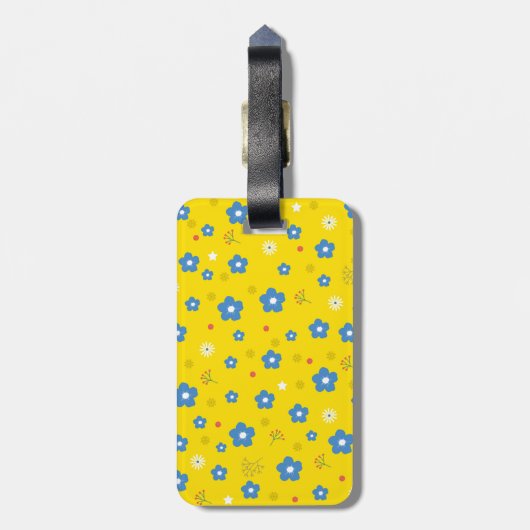 Persoonlijk jouw naam Acrylisch Bagagelabel (Achterkant verticaal)